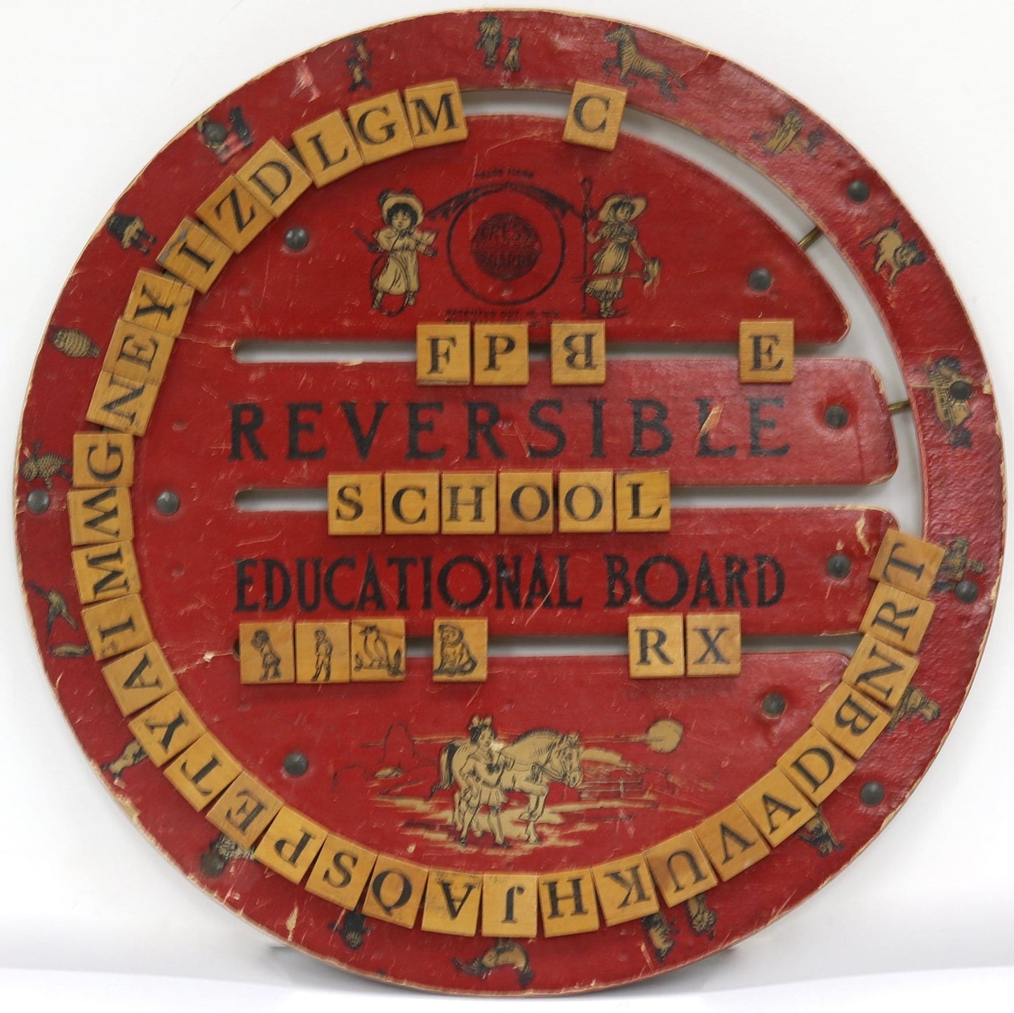 Childrens Number & Letter Learning Board