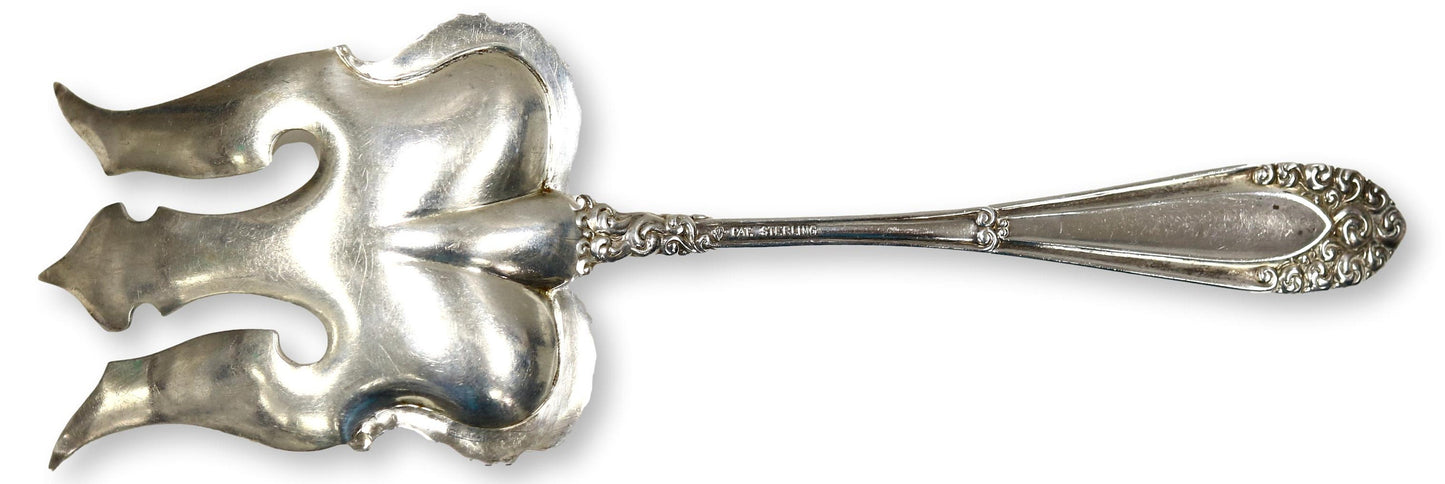 Antique Rogers Sterling Silver Meat Fork