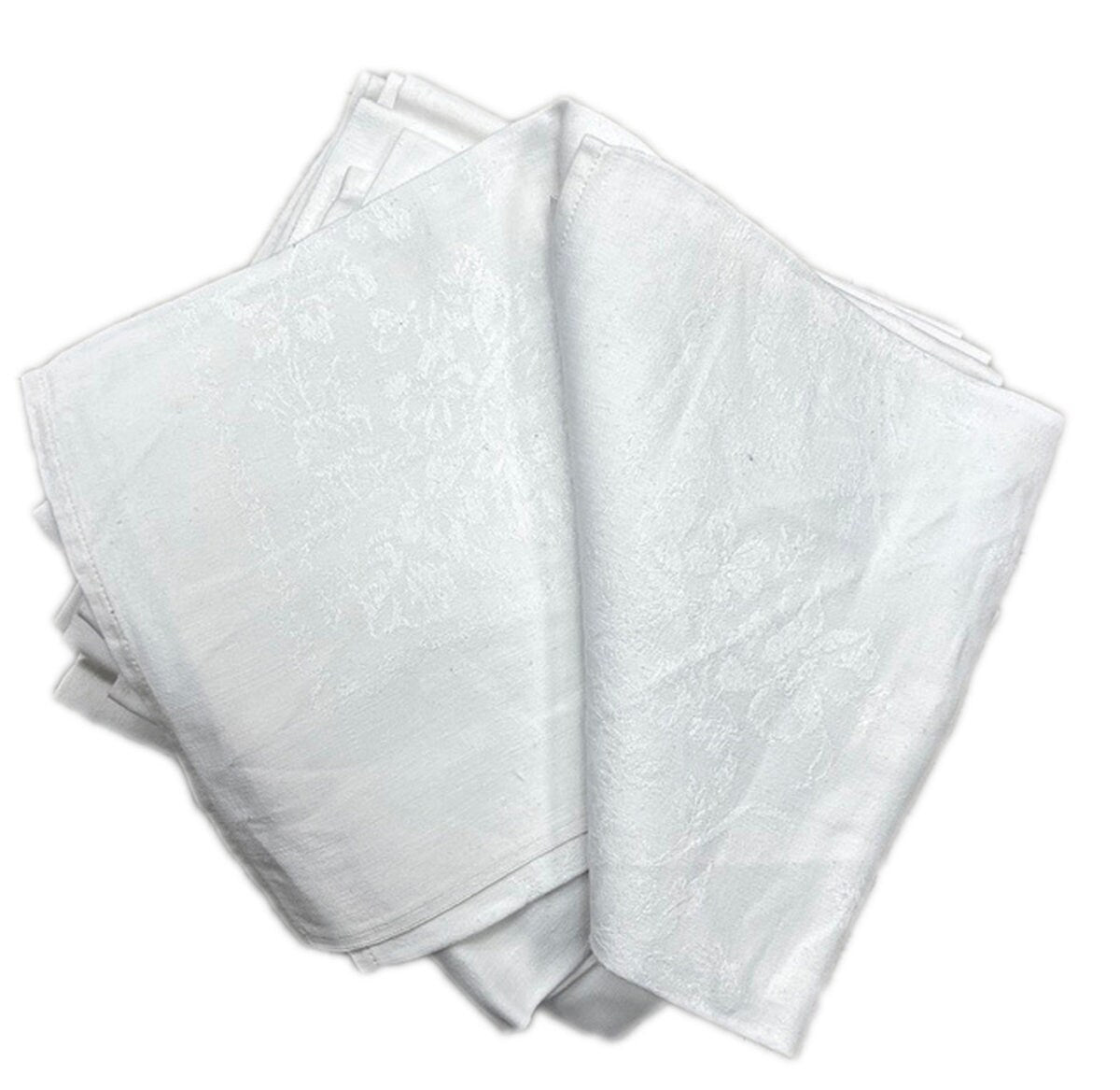 Antique French Dinner Napkins MC/DW S/12