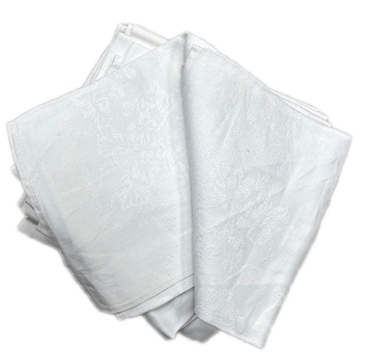 Antique French Dinner Napkins MC/DW S/12