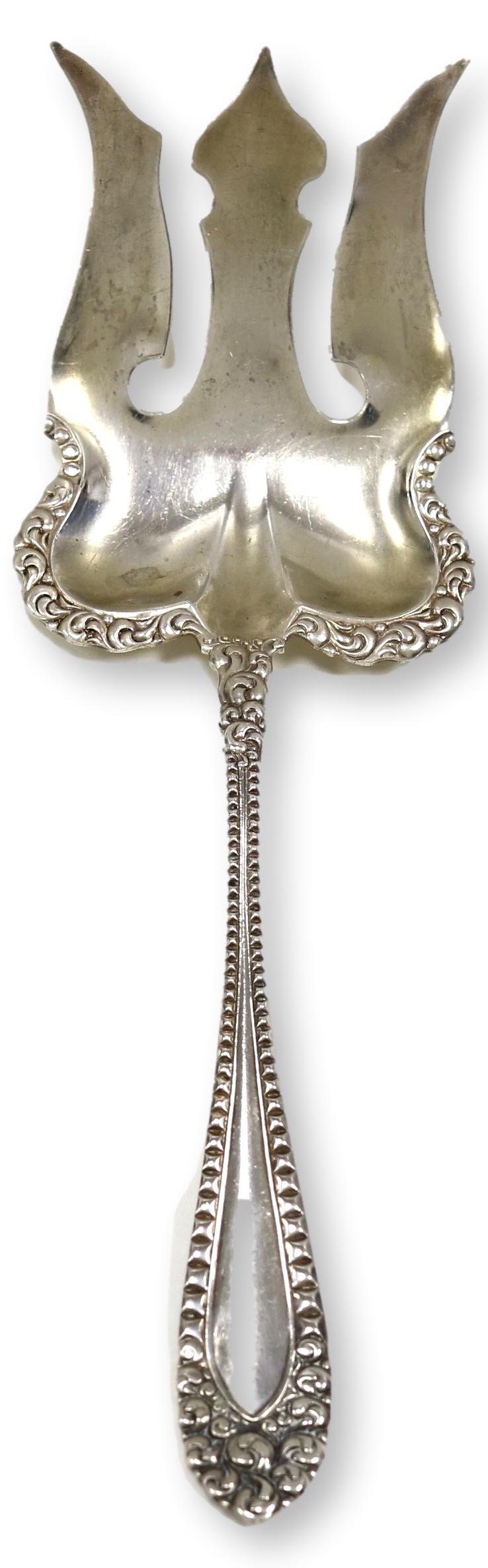 Antique Rogers Sterling Silver Meat Fork