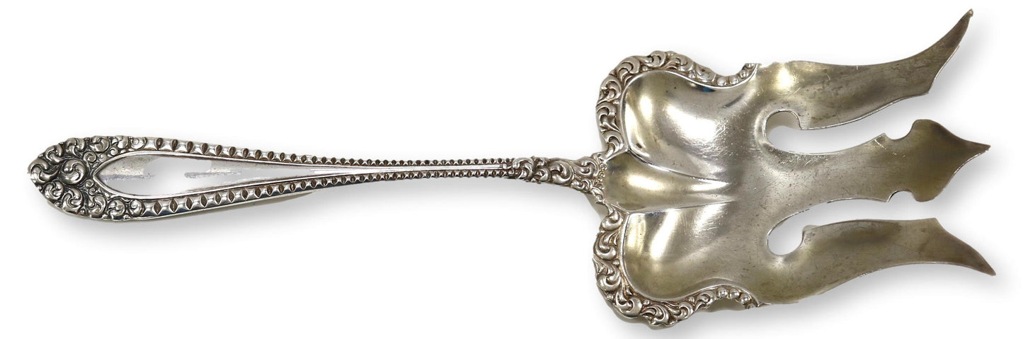 Antique Rogers Sterling Silver Meat Fork