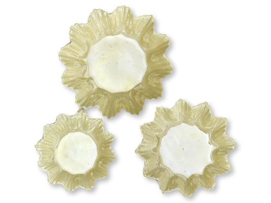 Irish Belleek Bonbon dishes, S/3