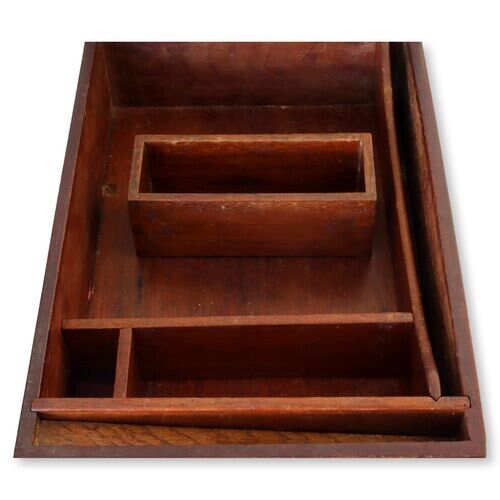 Antique Folk Art Vanity Box w/Heart