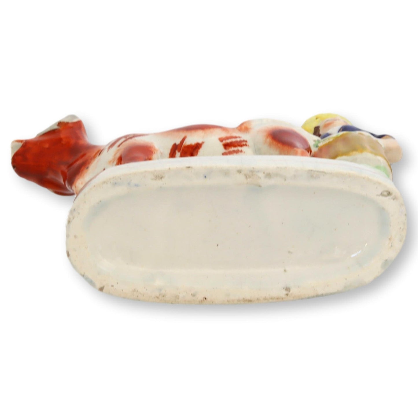 Antique Staffordshire Cow Cream Pitcher