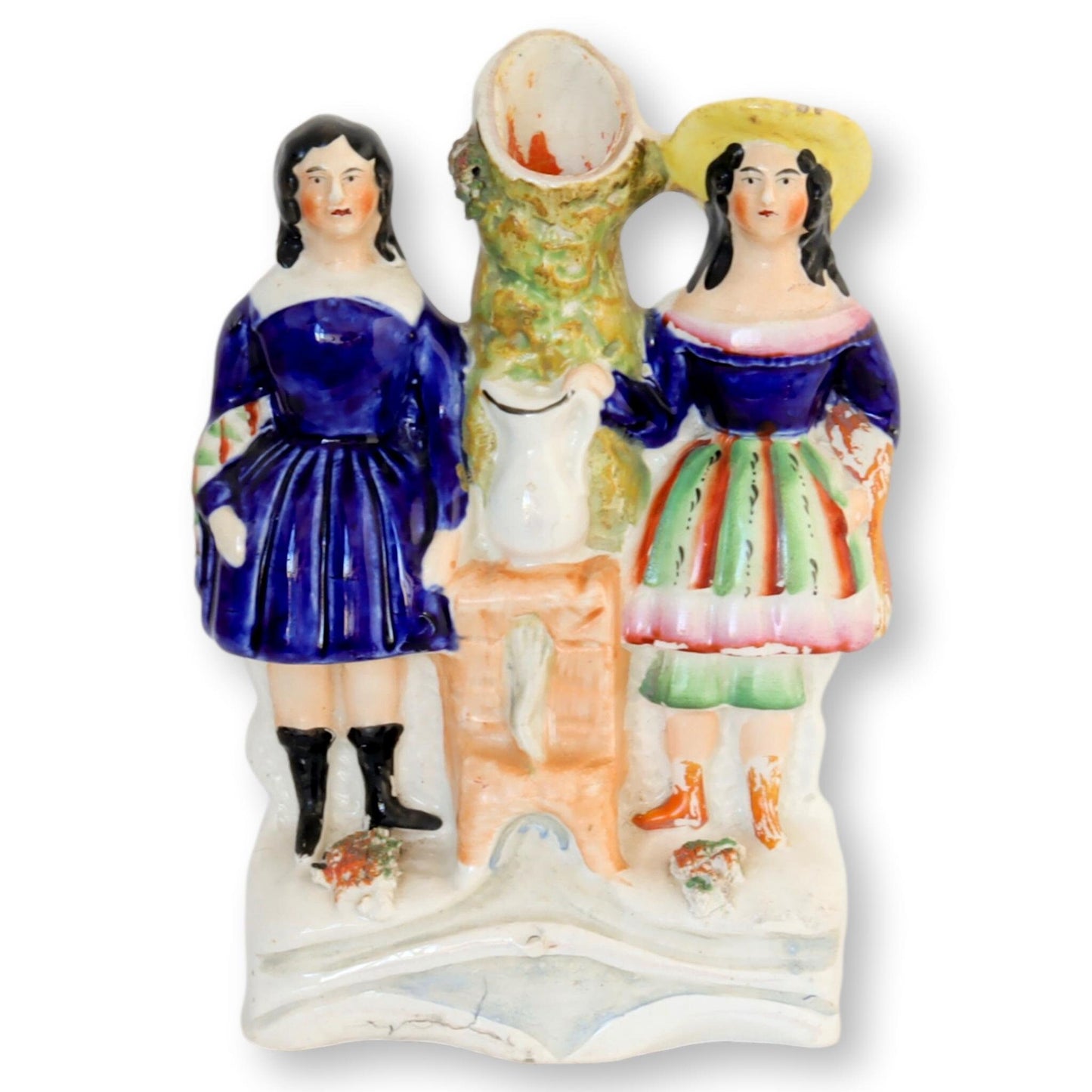 19th-C. “Clean Water” Staffordshire Figure