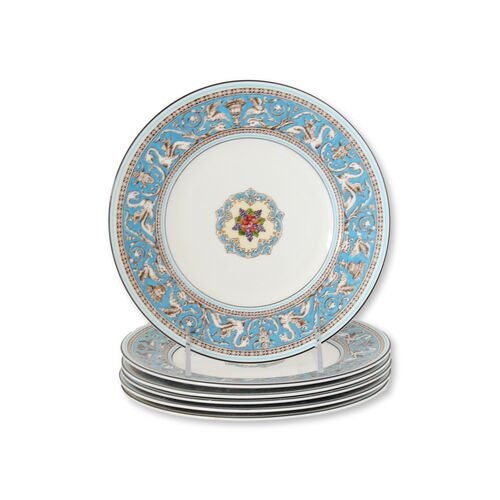 Wedgwood Florentine 8" Salad Plates, Set of 6