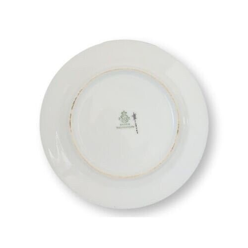 Tirschenreuth Bavarian Porcelain Dessert Set, Art Deco Styling