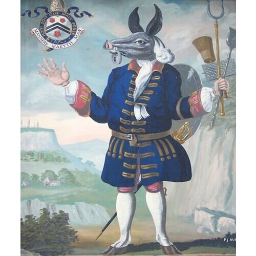 Folklore Doorknocker "The Trusty Servent"