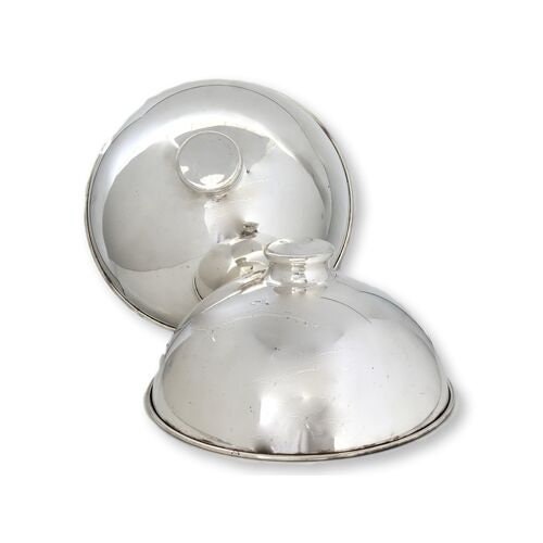 Art Deco Food Cover Cloches / Domes, s/2