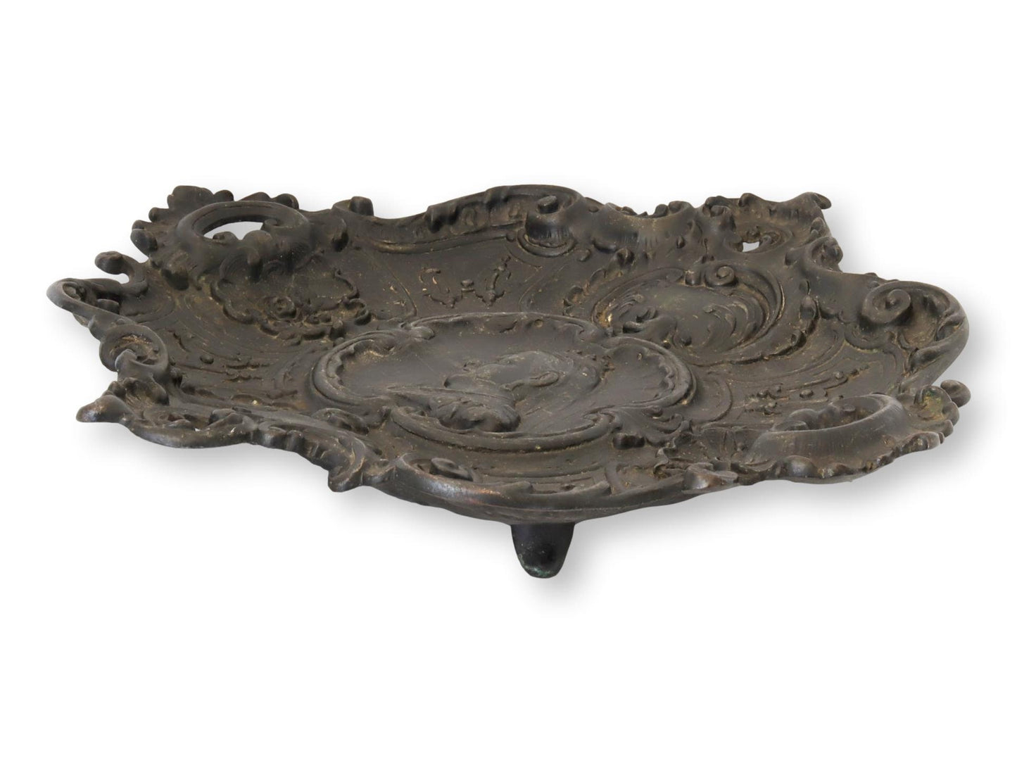 Antique 1887 Queen Victoria Golden Jubilee Tray Iron Plaque