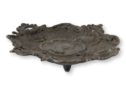 Antique 1887 Queen Victoria Golden Jubilee Tray Iron Plaque