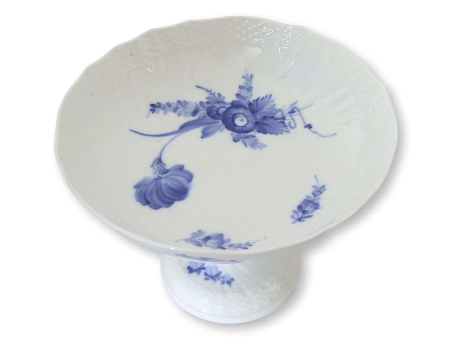 1960s Royal Copenhagen Blue Flower Compote