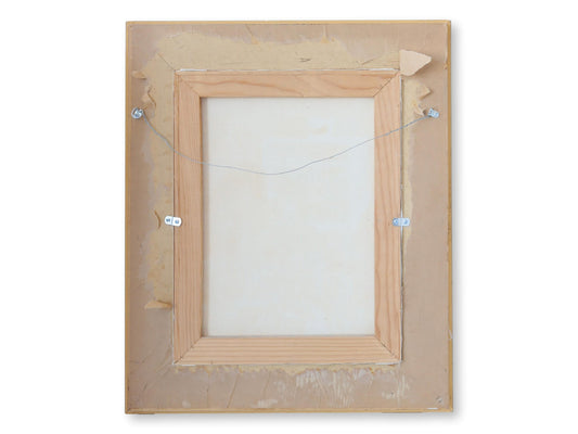 Midcentury French Oil on Canvas of Rooster