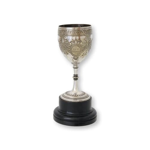 D. 1891 SSC Boys Race English Silver-plate Trophy Cup