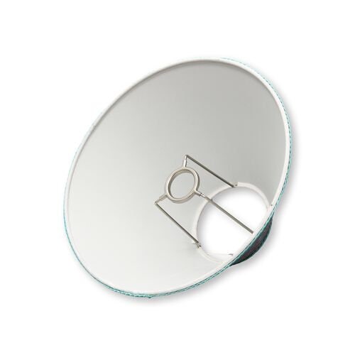 Vintage Hand-Made Marbled Paper Lampshade