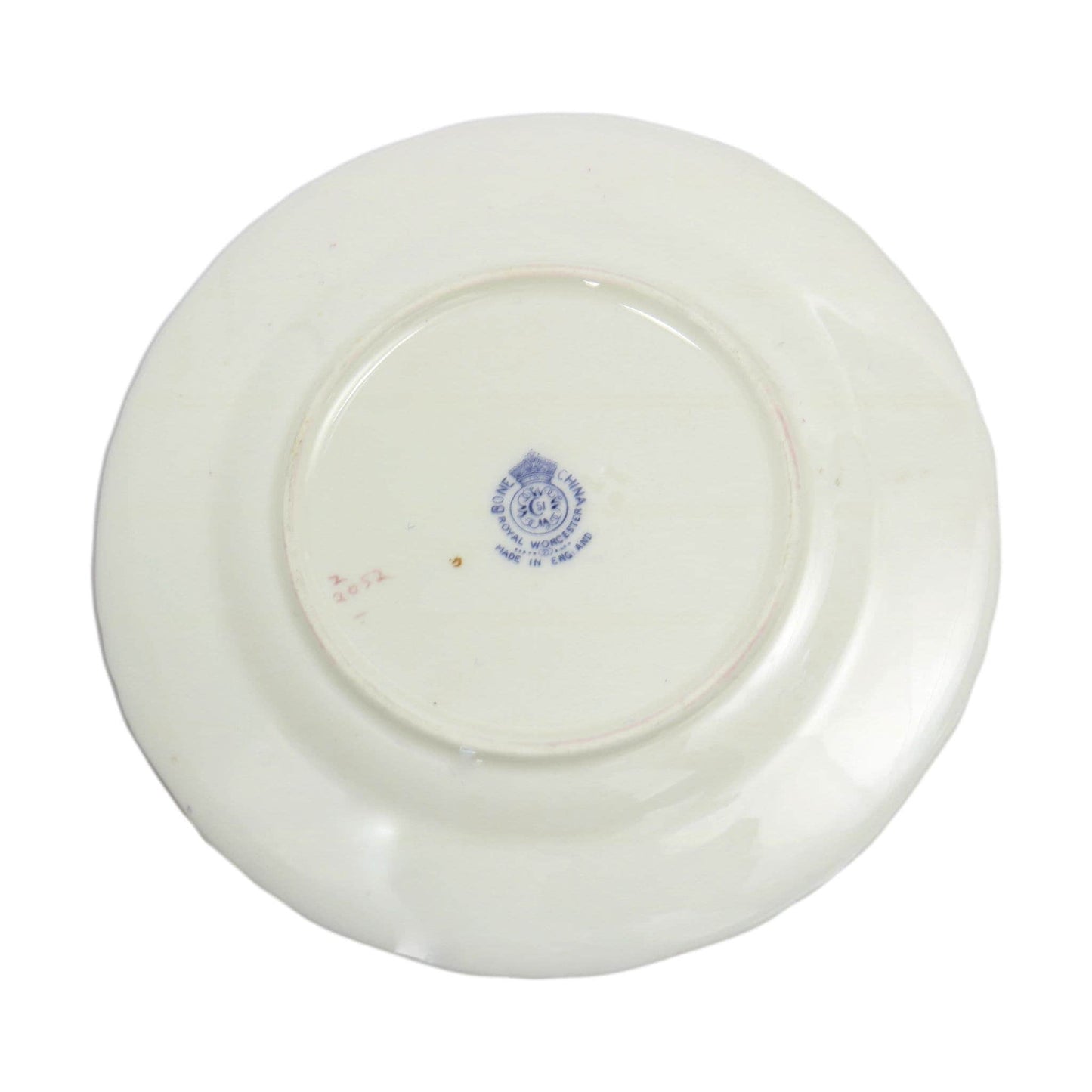 1920s Royal Worcester 22k Gilded Fern Soup Cup