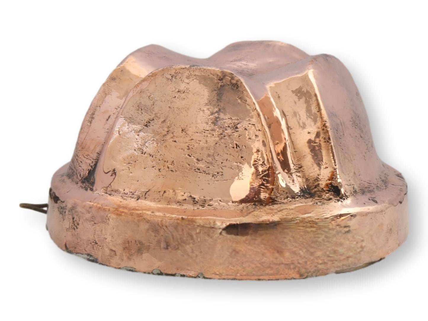 Antique English Copper Pudding Mold