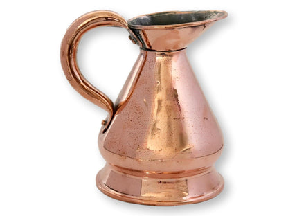 Antique English Copper 1 Pint Ale Jug