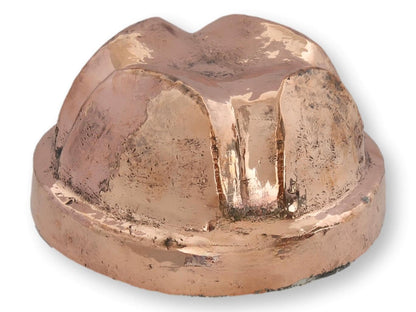Antique English Copper Pudding Mold