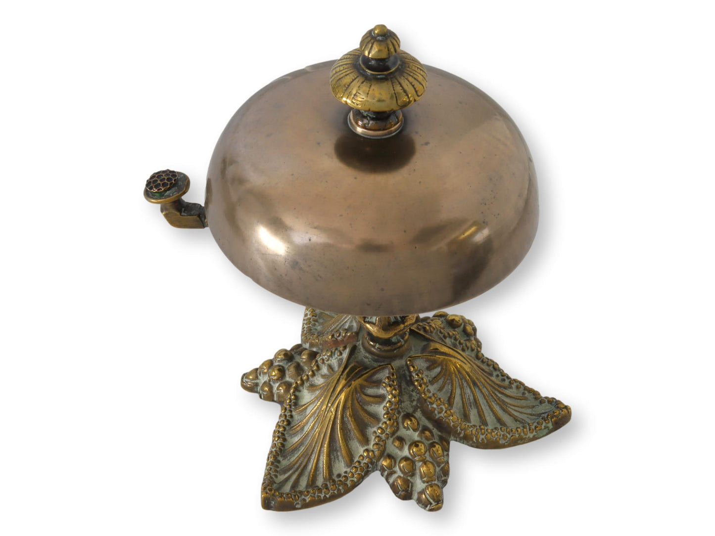 Antique English Hotel Front Desk Bell
