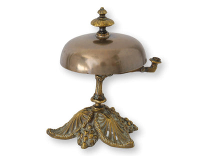 Antique English Hotel Front Desk Bell
