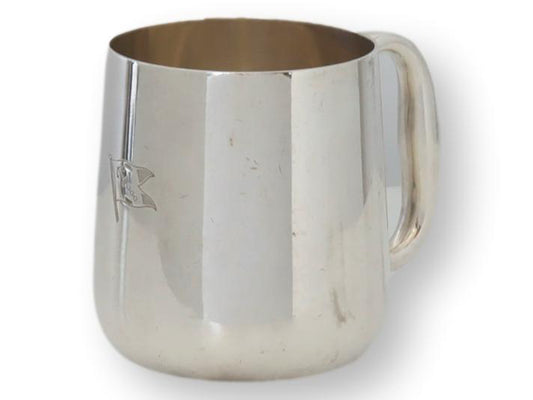 1940s Elkington for Anchor Line SS First Class Half Pint Tankard