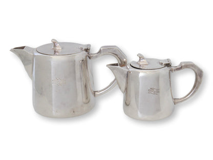 1920s British Railways 1 Pint & 1/2 Pint Teapots