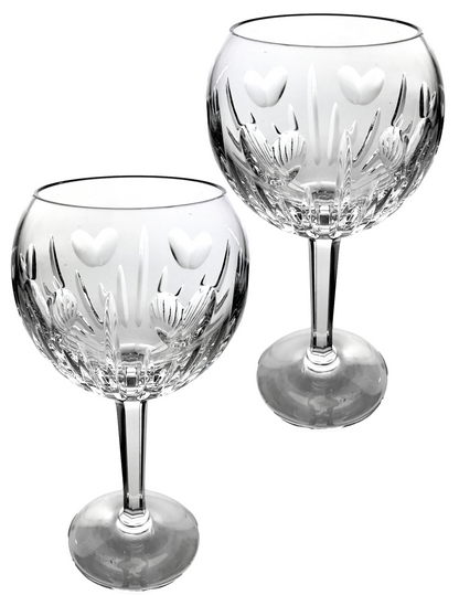 Waterford Millennium Series "Love" Toasting Goblets