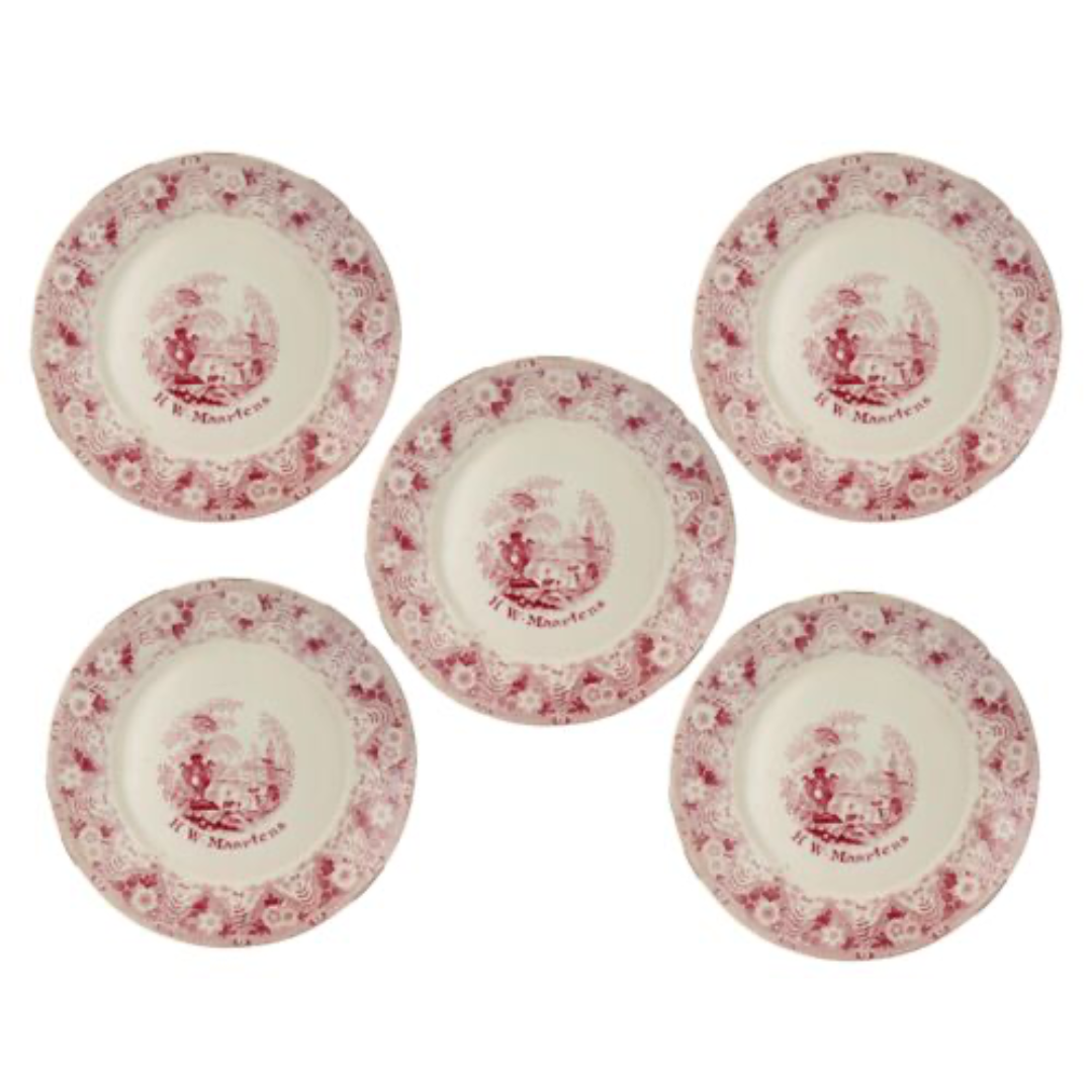 C.1810 English Creamware Plates - H.W. Maartens Family