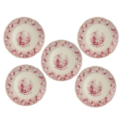 C.1810 English Creamware Plates - H.W. Maartens Family