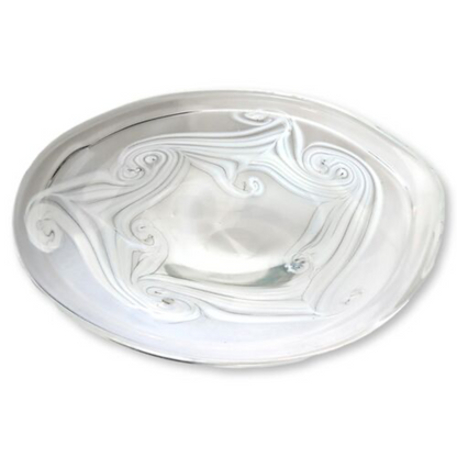 Signed M. Rhys Williams Art Glass Bowl