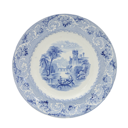 C.1870s English Staffordshire Rhine Pattern Serving Set