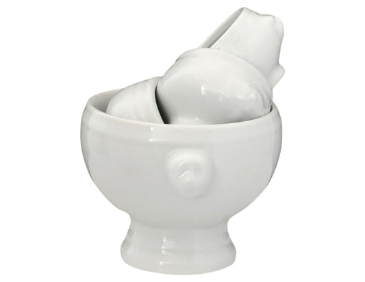 Mixed Vintage French Porcelain Lion Bowls, 4Pcs