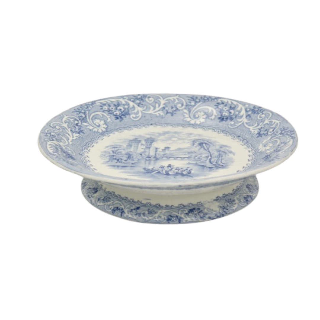C.1870s English Staffordshire Rhine Pattern Serving Set