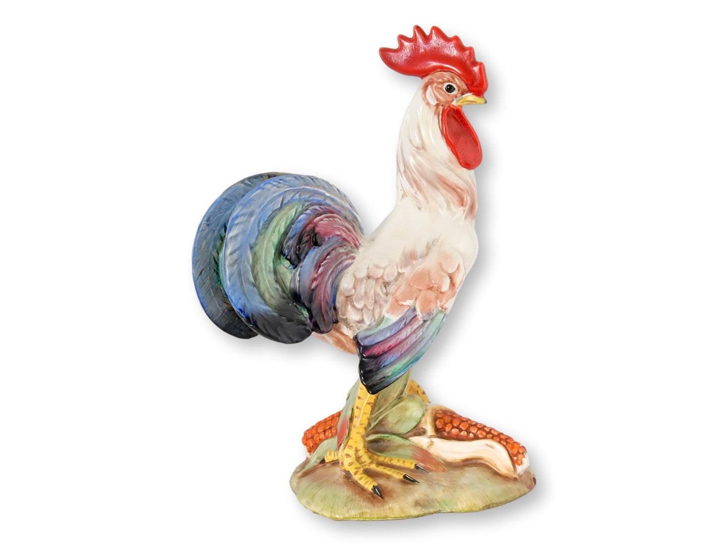 Midcentury Italian Faience Rooster