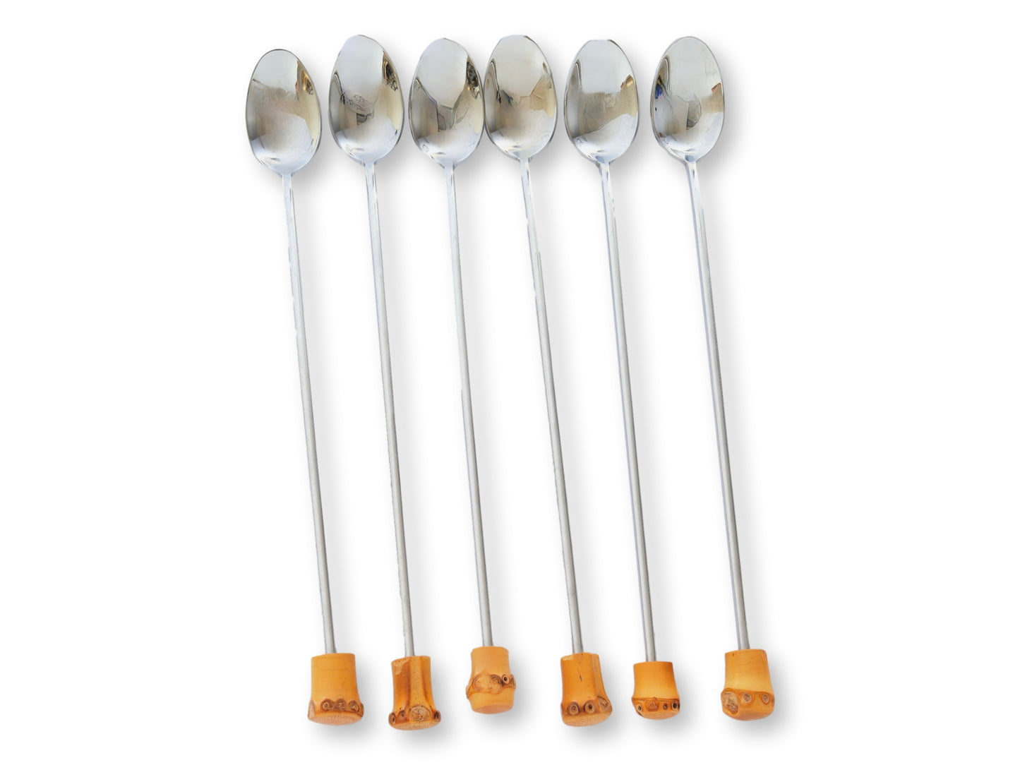 French Bamboo Iced Tea / Sundae Spoons