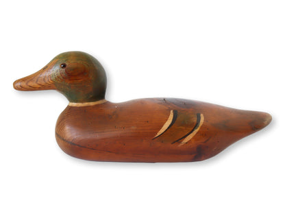 Midcentury Hand-Made Duck Decoy