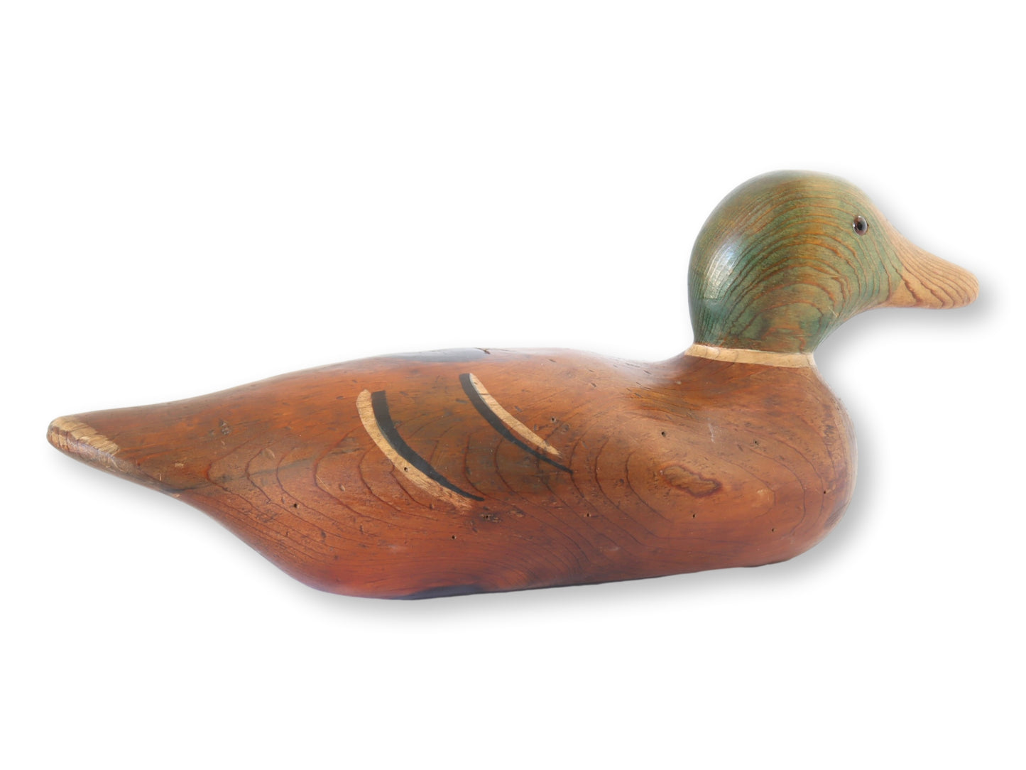 Midcentury Hand-Made Duck Decoy