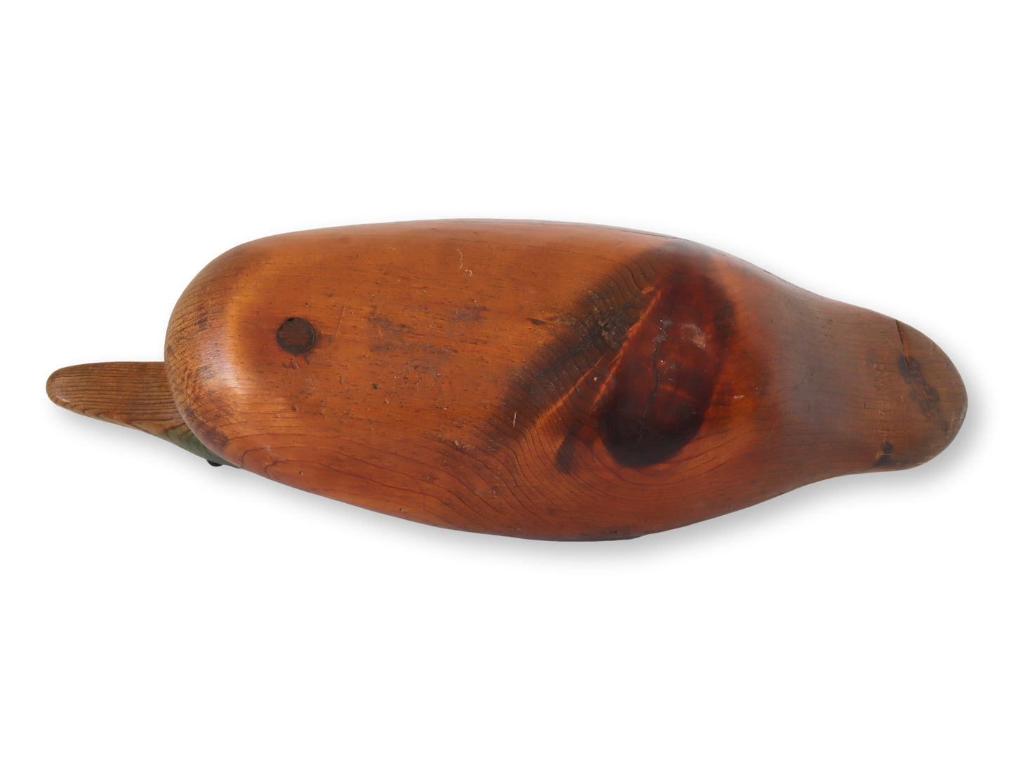 Midcentury Hand-Made Duck Decoy