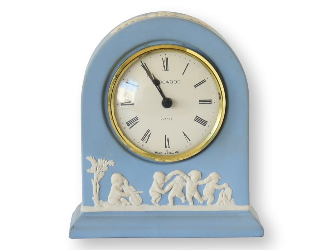 Wedgwood Jasperware Cherub Clock