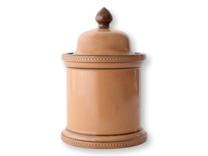 1880s Langley Ware Half-Pint Apothecary Jar