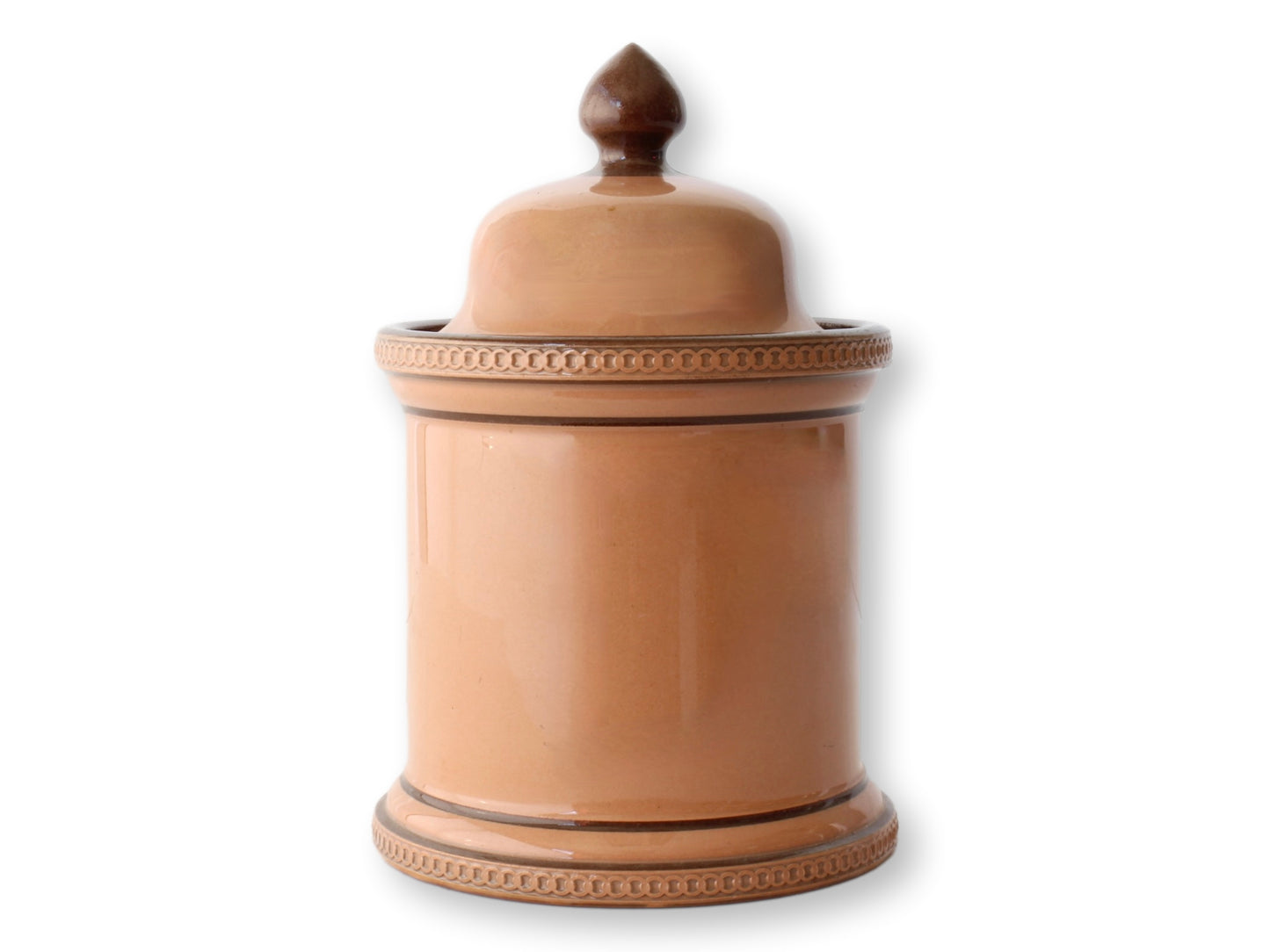 1880s Langley Ware Half-Pint Apothecary Jar