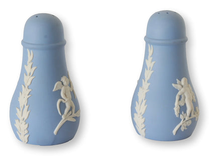 Wedgwood Cherub Jasperware Salt & Pepper Set