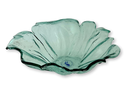 Large Annieglass Water Lily Bowl