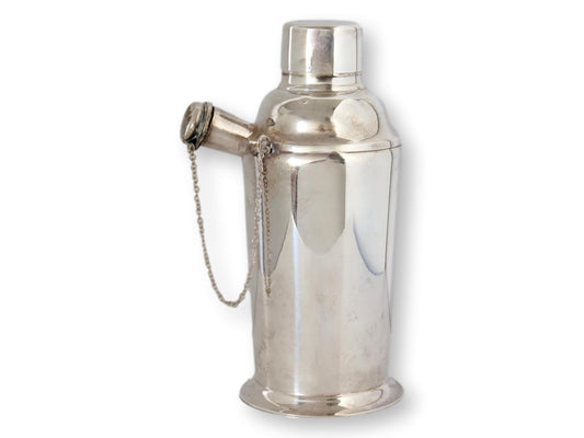 Art Deco Silver-Plated Cocktail Shaker