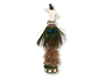 Antiques Follies Starlet Peacock Bottle Brush Tree