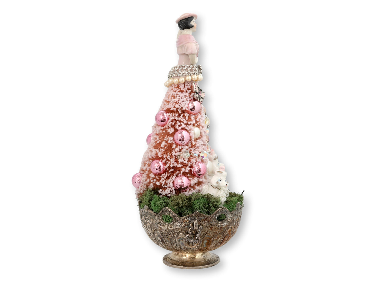Antique Palm Beach Pink Lady Bottle Brush Tree