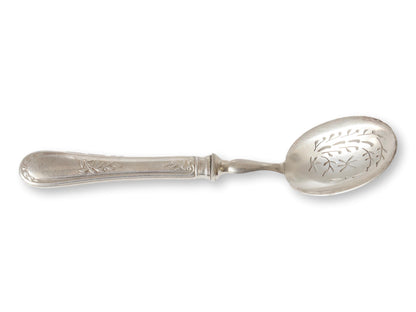 1920s French Cheese Scoop, Jam Spoon, Serving Fork