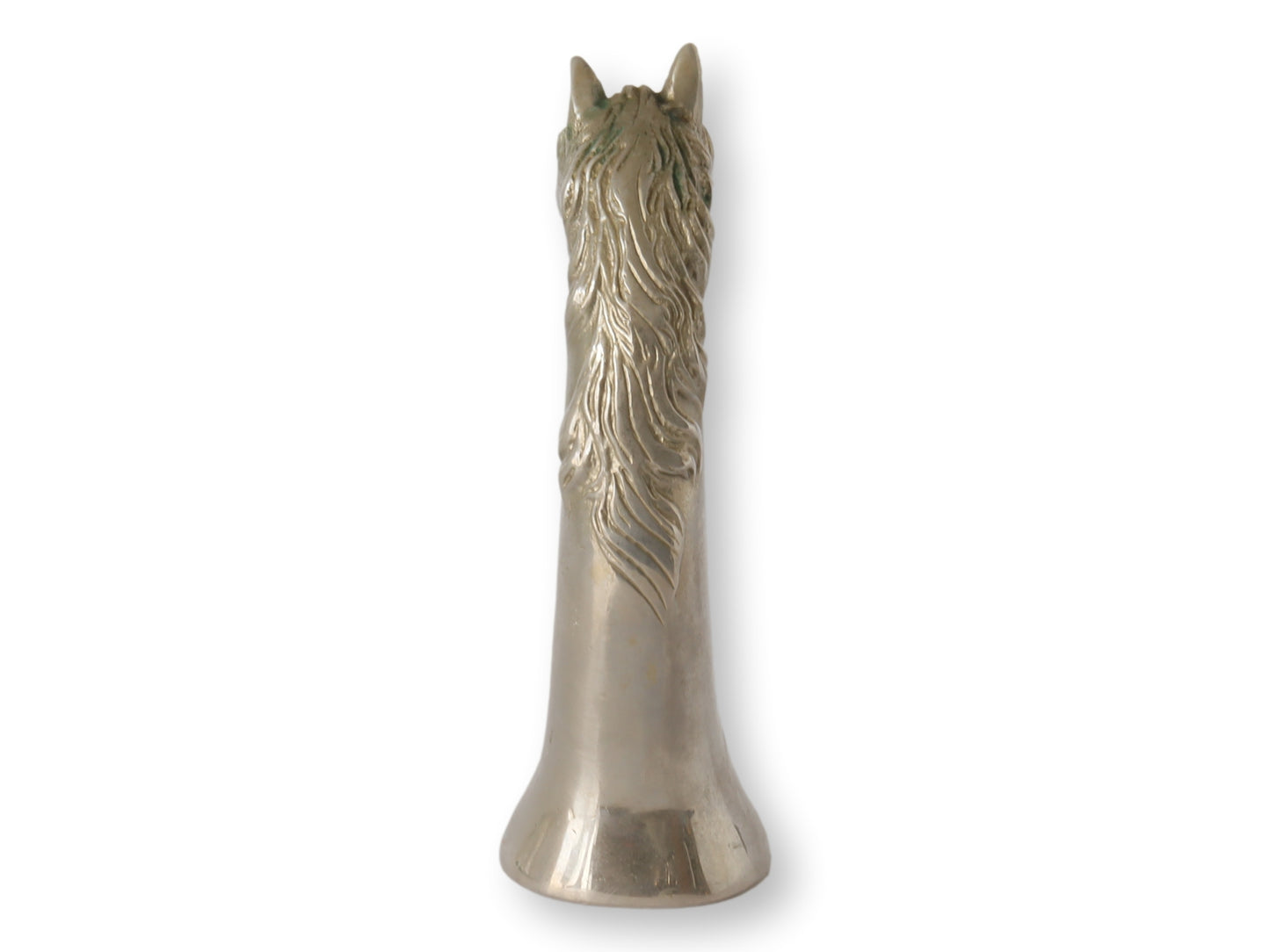 Midcentury English Silver-Plate Horse Head Bottle Opener